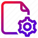 file, setting, criteria, checklist