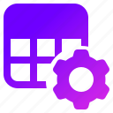 data, table, setting, settings, properties