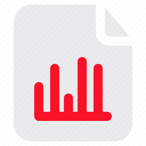 File, graph, document, bar, report, 2 icon - Download on Iconfinder