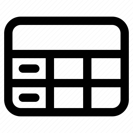 Table, data, web, development, scorecard icon - Download on Iconfinder