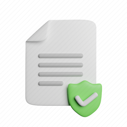 Safe, file, front, data, document, paper, folder 3D illustration - Download on Iconfinder