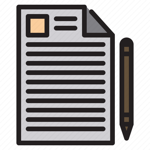 Document, pen, computer, data icon - Download on Iconfinder