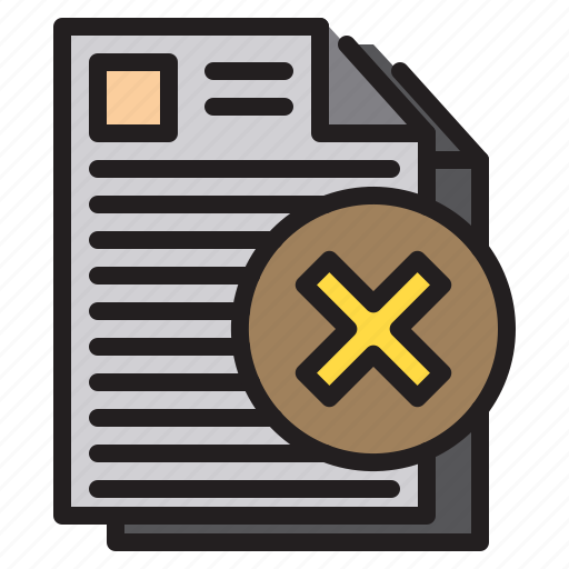 Document, error, computer, data icon - Download on Iconfinder