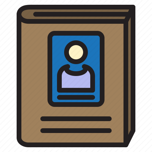 Book, profile, computer, human icon - Download on Iconfinder