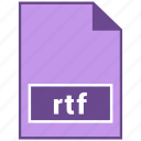 document file format, file format, rtf