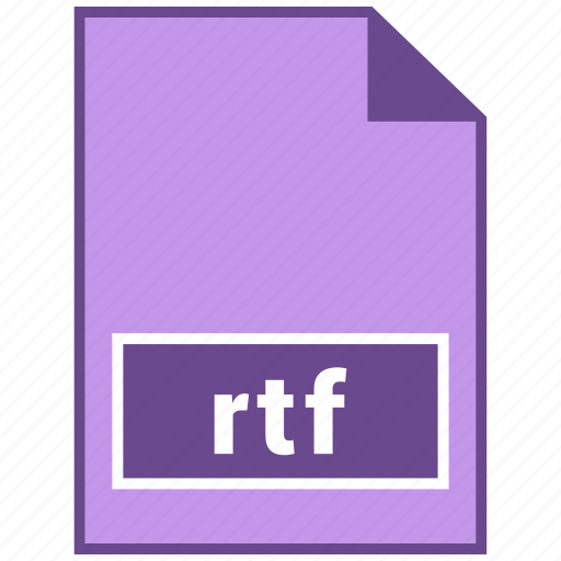 Document file format, file format, rtf icon - Download on Iconfinder