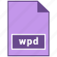 document file format, file format, wpd 