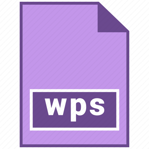 Document file format, file format, wps icon - Download on Iconfinder