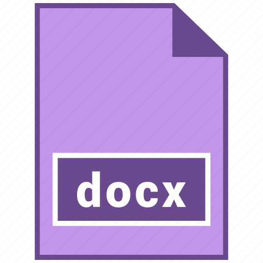 Document file format, docx, file format icon - Download on Iconfinder