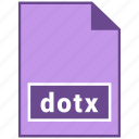 document file format, dotx, file format
