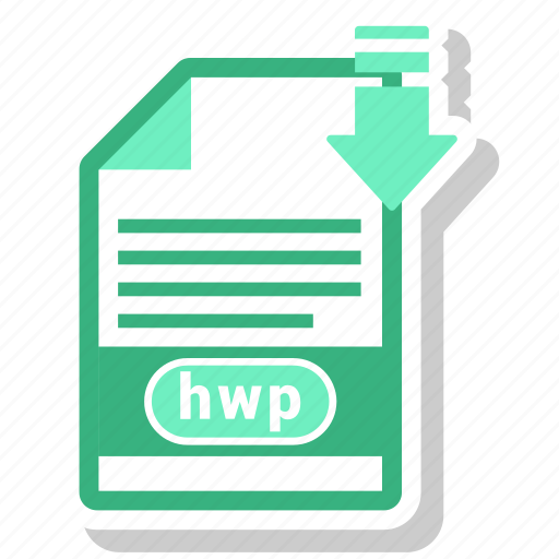 Document, extension, format, hwp, paper icon - Download on Iconfinder