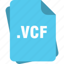 blue, extension, file, page, type, vcf