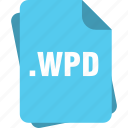 blue, extension, file, page, type, wpd