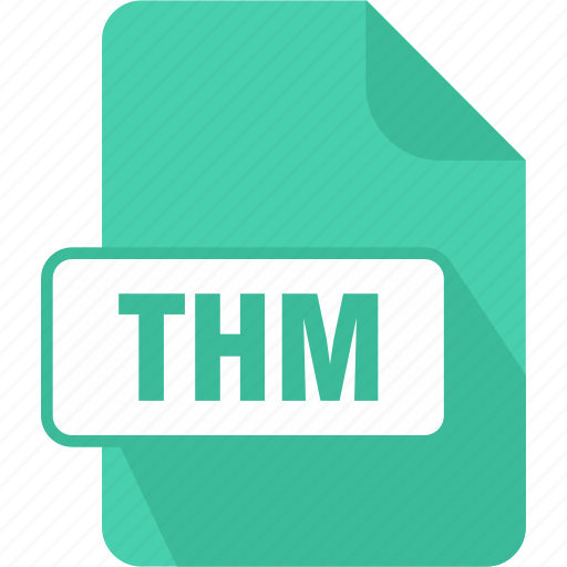 Extension, file, image, thm, thumbnail, thumbnail image file, type icon - Download on Iconfinder