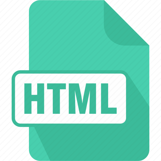 Extension, file, type, html, hypertext markup language file icon - Download on Iconfinder