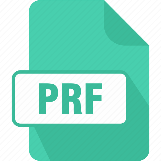 Extension, file, outlook, outlook profile file, prf, type icon - Download on Iconfinder