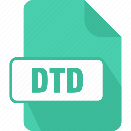 Extension, file, type, document type definition file, dtd icon - Download on Iconfinder