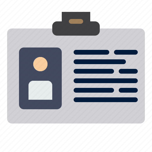 Document, paper, card, data, human icon - Download on Iconfinder