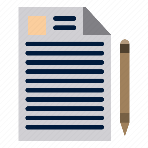 Document, pen, communication, data icon - Download on Iconfinder