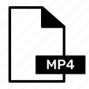 mp4, format, video, play, camera