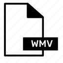 wmv, illustration, extension, file
