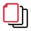 file, duplicate, copy, clone, document 