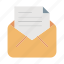 documents, envelope, letter, mail, message 