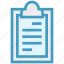 clipboard, document, document list, file, page, sheet, text 