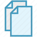 document lists, documents, files, pages, papers, texts 