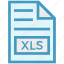 document, document list, extension, file, format, page, xls 