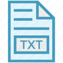 document, document list, extension, file, format, page, txt