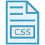css, document, document list, extension, file, format, page 