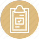 clipboard, document, document list, file, page, sheet, text