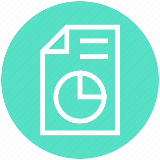 Chart, diagram, document, file, graph, page, paper icon - Download on Iconfinder