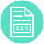 document, document list, extension, file, format, page, rar 