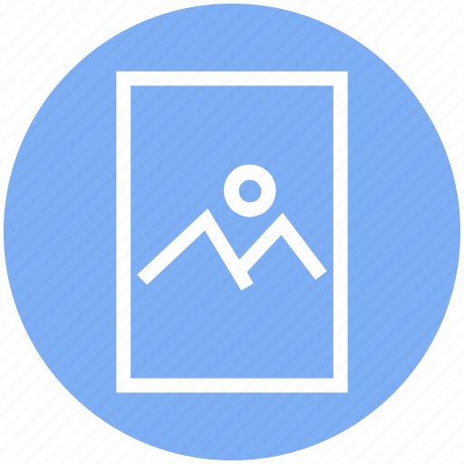 Document, file, image, landscape, page, paper icon - Download on Iconfinder