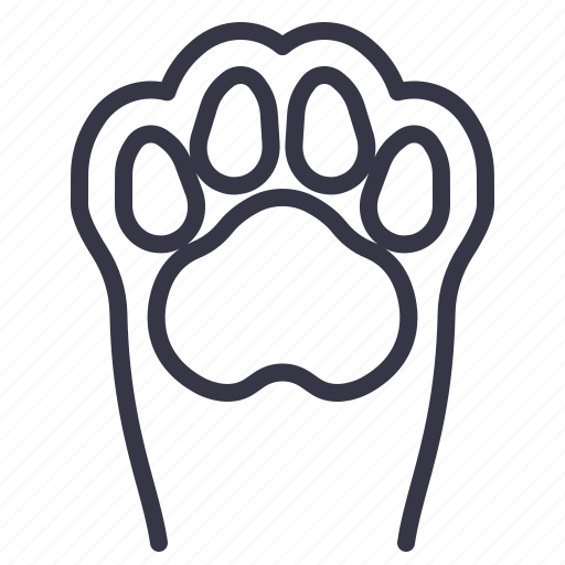 Dog, pet, animal, paw, paws, toebeans, hand icon - Download on Iconfinder
