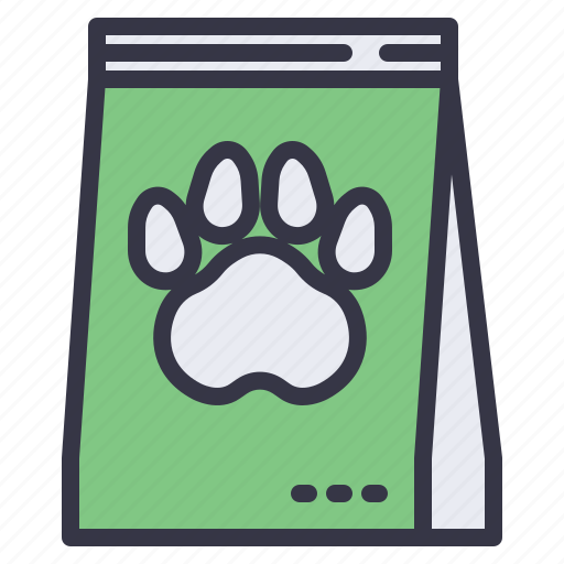 Dog, pet, animal, treats, food, bag icon - Download on Iconfinder