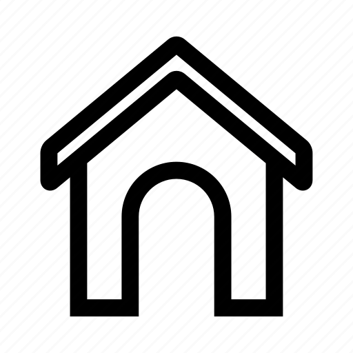 Dog house, house icon - Download on Iconfinder on Iconfinder