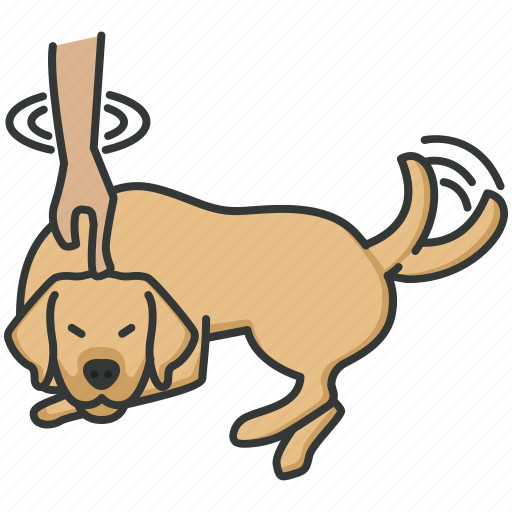 Pet, domestic, dog training, reaction, cute icon - Download on Iconfinder