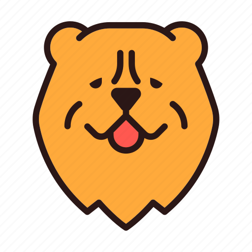 Animal, breed, chow chow, dog, pedigree, pet, purebred icon - Download on Iconfinder