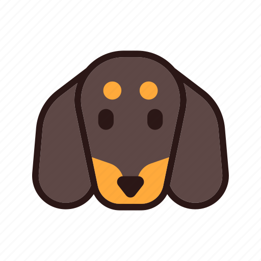 Animal, breed, dachshund, dog, pedigree, pet, purebred icon - Download on Iconfinder