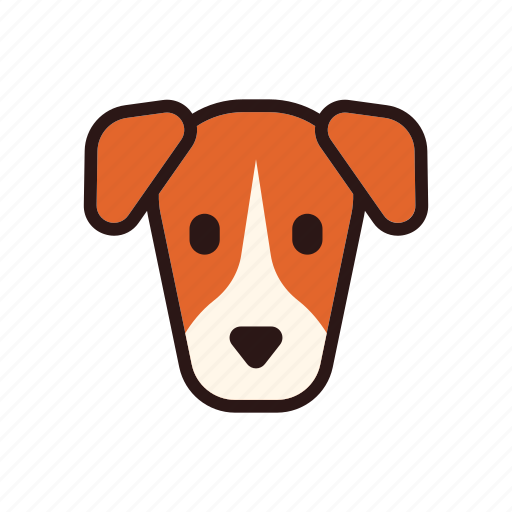 Animal, breed, dog, jack russell, pedigree, pet, terrier icon - Download on Iconfinder