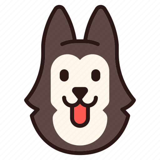 Breed, dog, pedigree, pet, siberian, siberian husky, wolf icon - Download on Iconfinder