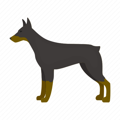 Breed, doberman, dog, mammal, pet icon - Download on Iconfinder