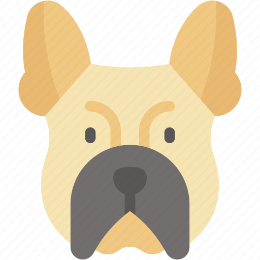 French, bulldog, animal, pets, mammal, kingdom, dog icon - Download on Iconfinder