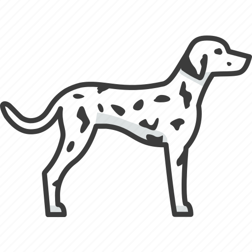 Dalmatian, spotted, patchy, dog icon - Download on Iconfinder