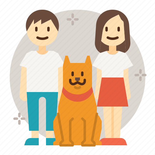 Dog, care, family, pet, animal, human, life icon - Download on Iconfinder