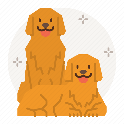Dog, care, kennel, pet, animel, family, couple icon - Download on Iconfinder