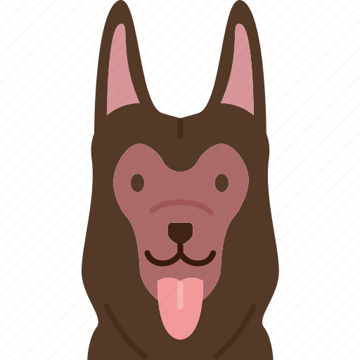 German, shepherd, sheepdog, pet, canine icon - Download on Iconfinder